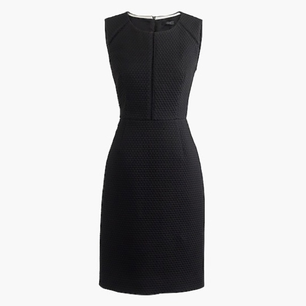 J. crew jcrew black portfolio dress